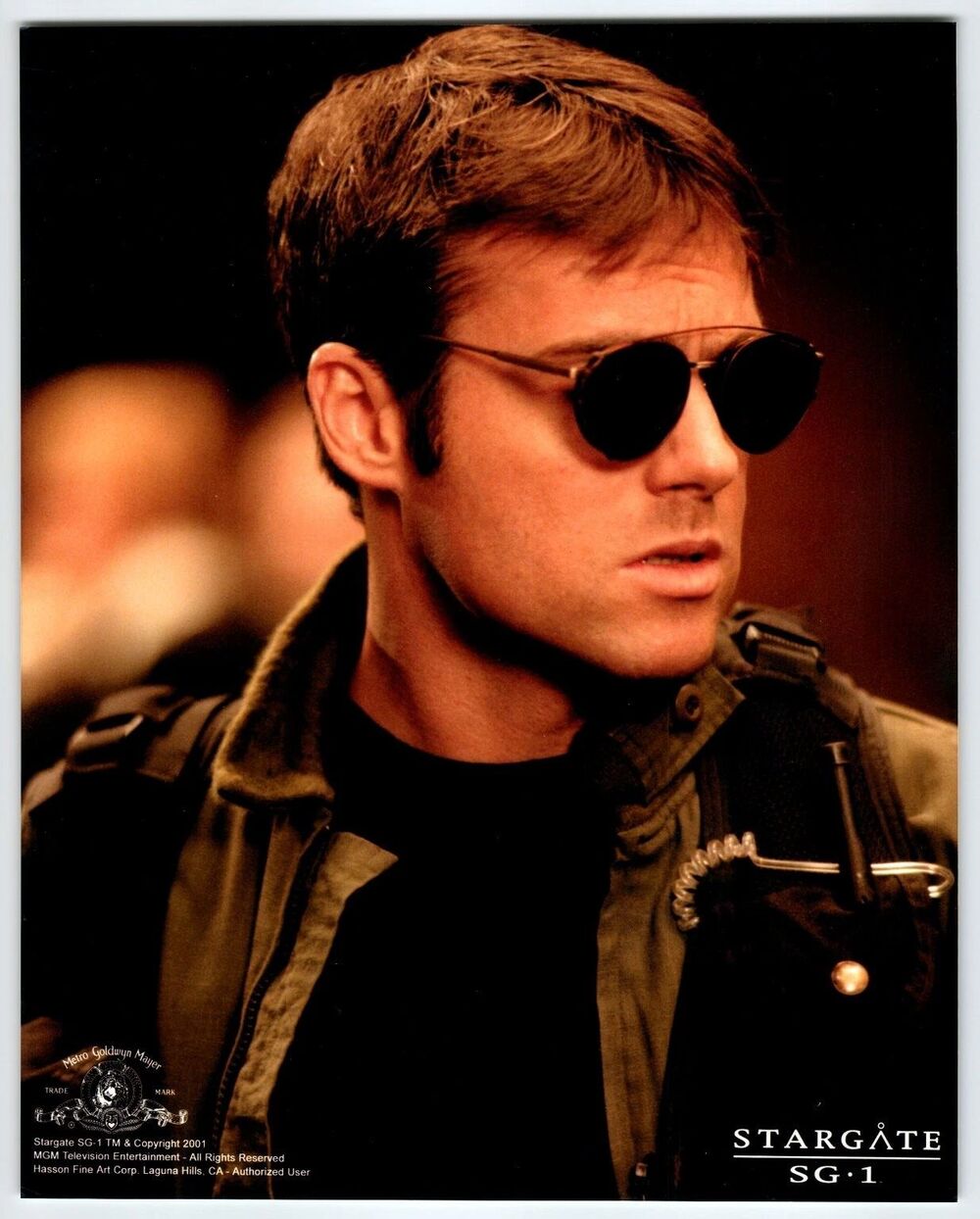 2001 Stargate SG-1 Press Photo Daniel Jackson Aviator Sunglasses